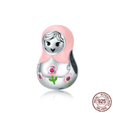 Cute The Russian Dolls Beaded Diy Bracelet Jewelry Accessories